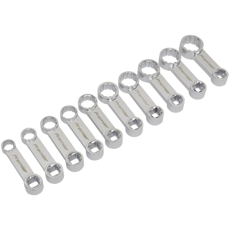 Premier Torque Adaptor Spanner Set 3/8''Sq Drive 10pc AK59895 - Sealey