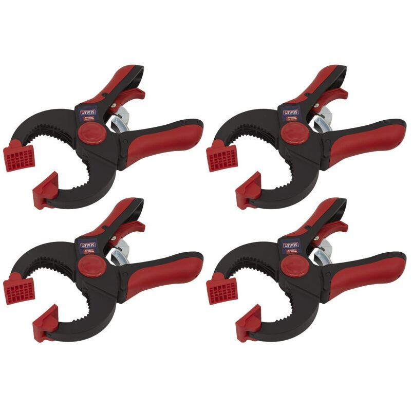 Sealey - RC504 Ratchet Clamp Set 45mm 4pc