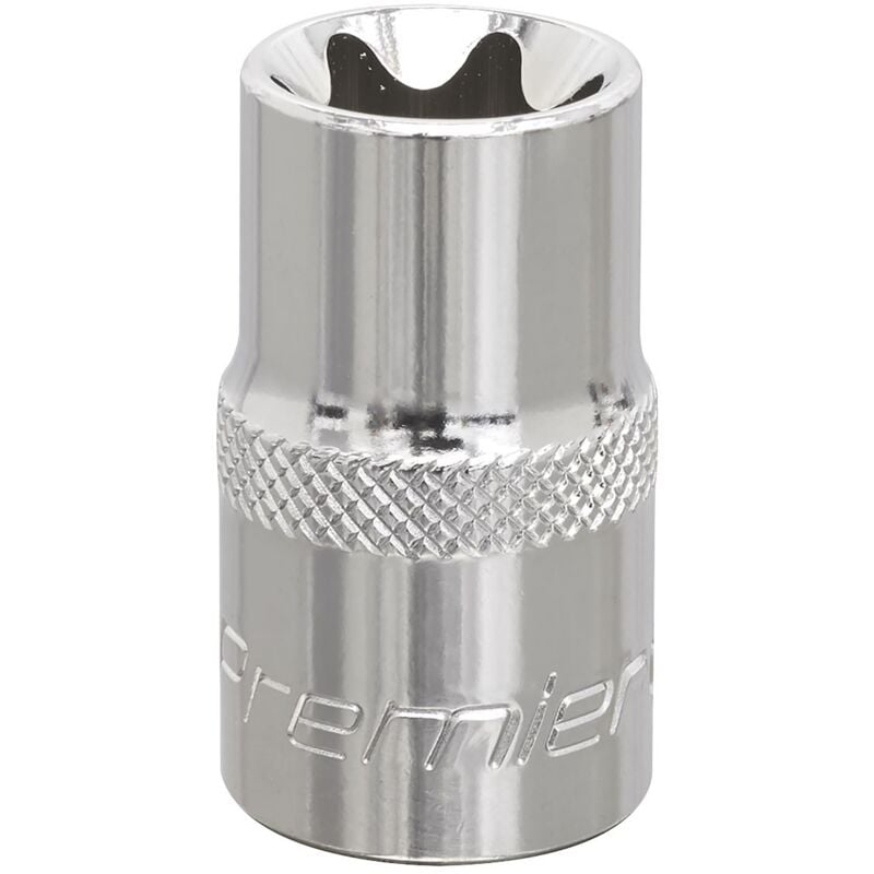 SET011 Premier TRX-Star Socket 3/8'Sq Drive E18 - Sealey