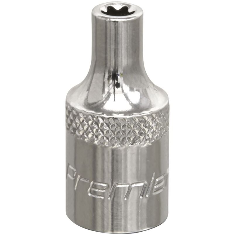 SET001 Premier TRX-Star Socket 1/4'Sq Drive E4 - Sealey