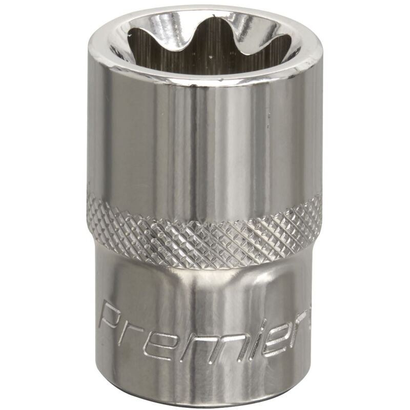 SET013 Premier TRX-Star Socket 3/8'Sq Drive E22 - Sealey