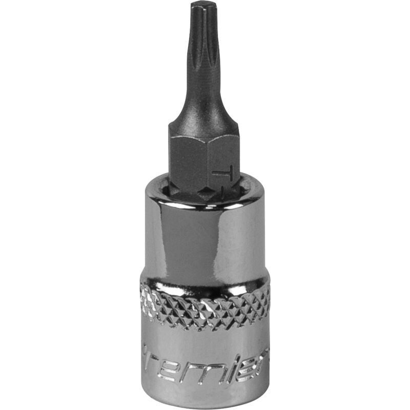 SBT002 Premier TRX-Star Socket Bit 1/4'Sq Drive T10 - Sealey