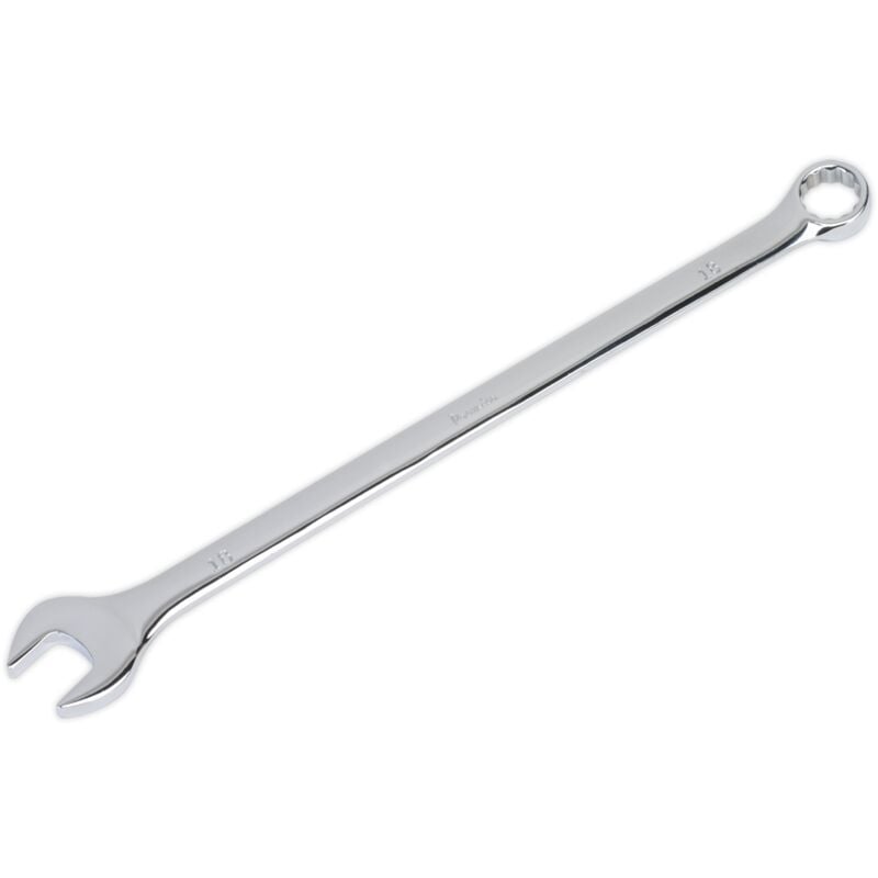 AK631018 Combination Spanner Extra-Long 18mm - Sealey