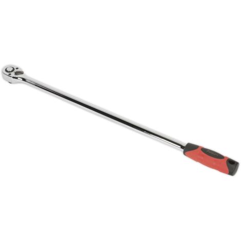 Sealey AK6695 Premier Extra-Long Ratchet Wrench 1/2""Sq Drive 600mm