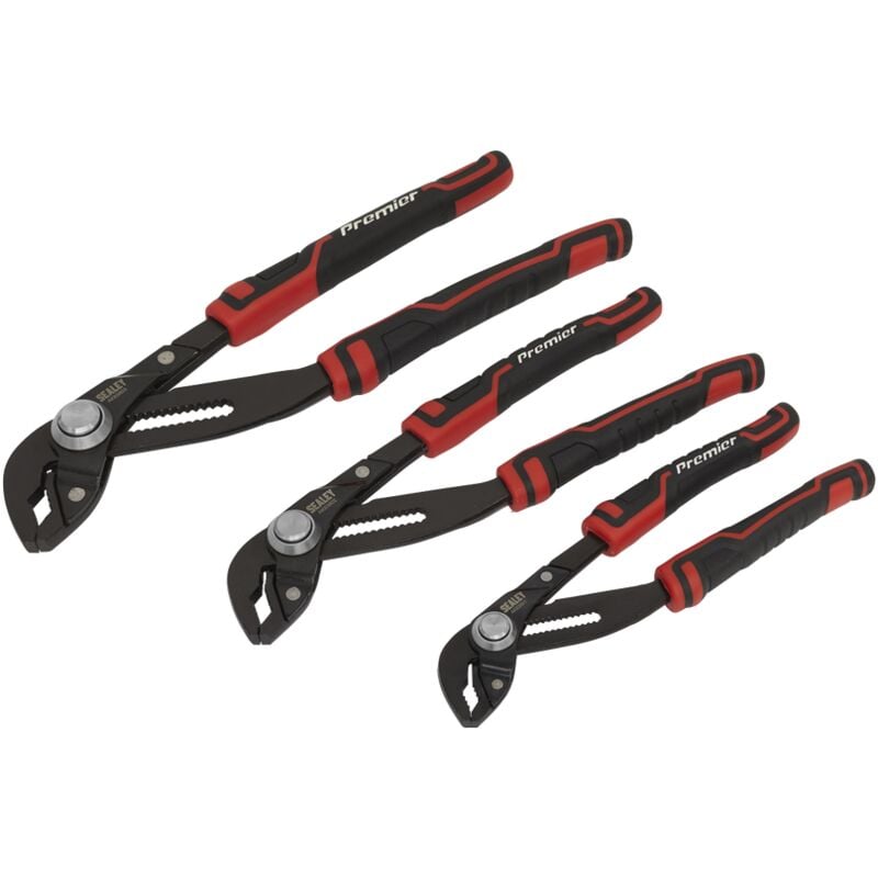 Water Pump Pliers Set 3 Piece Quick Release - Sealey