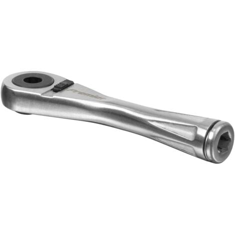 Sealey AK6962 Premier Stainless Steel Micro Bit Driver Ratchet 1/4"Hex