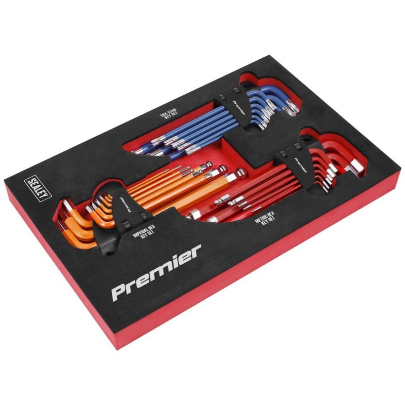 AK7179 Premier Master Hex Key Set 27pc - Sealey