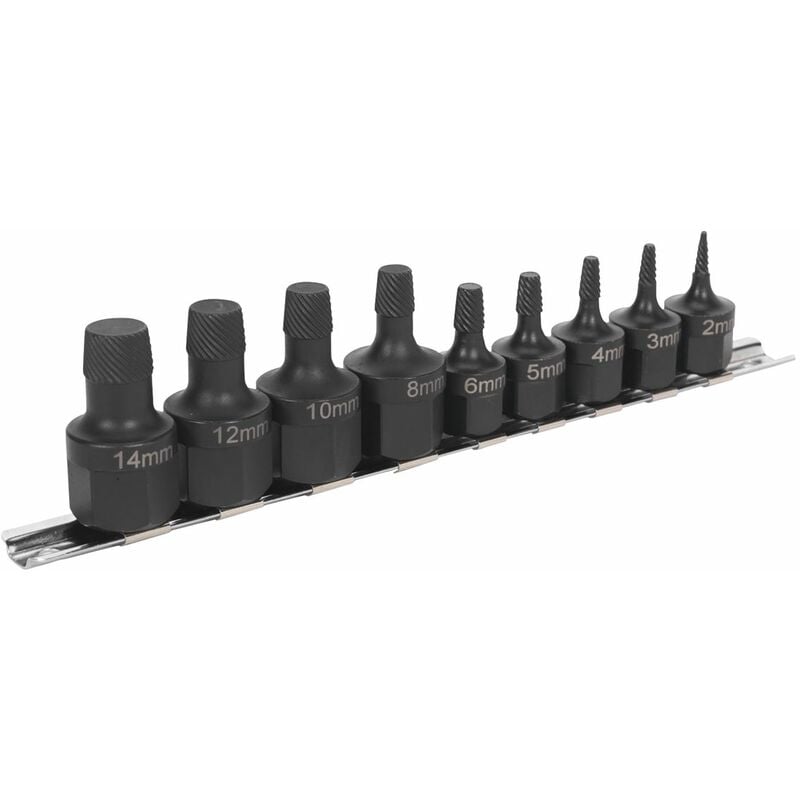 Stud Extractor Set 9pc AK7222 - Sealey