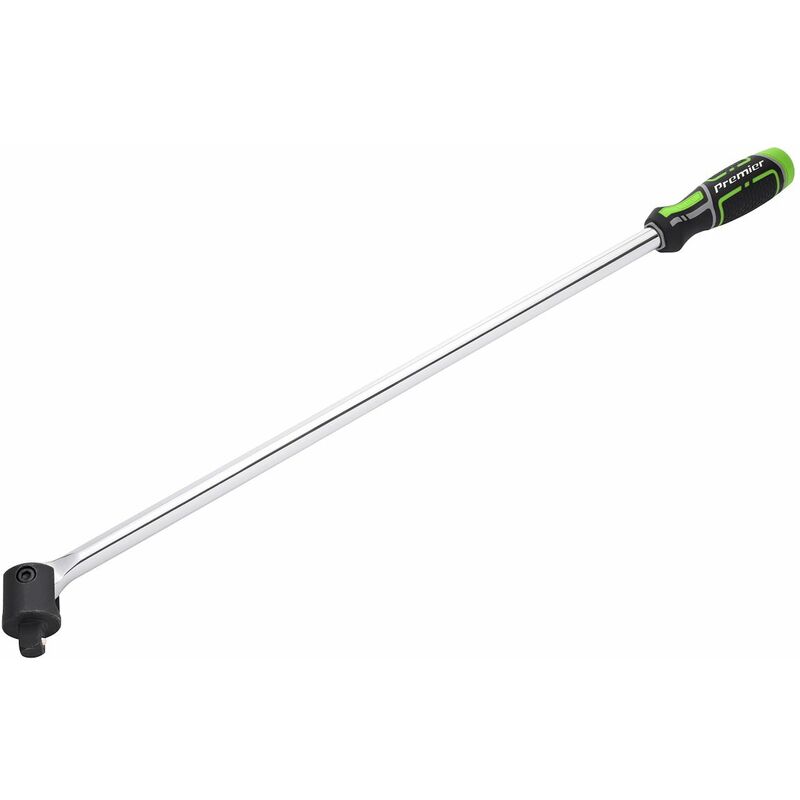 Sealey Breaker Bar 600mm 1/2Sq Drive - Hi-Vis Green AK7306HV