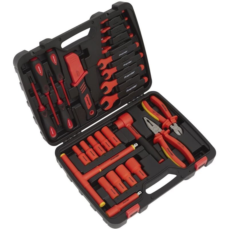 Sealey - AK7945 Premier Insulated Tool Kit 1000V 27pc - vde Approved