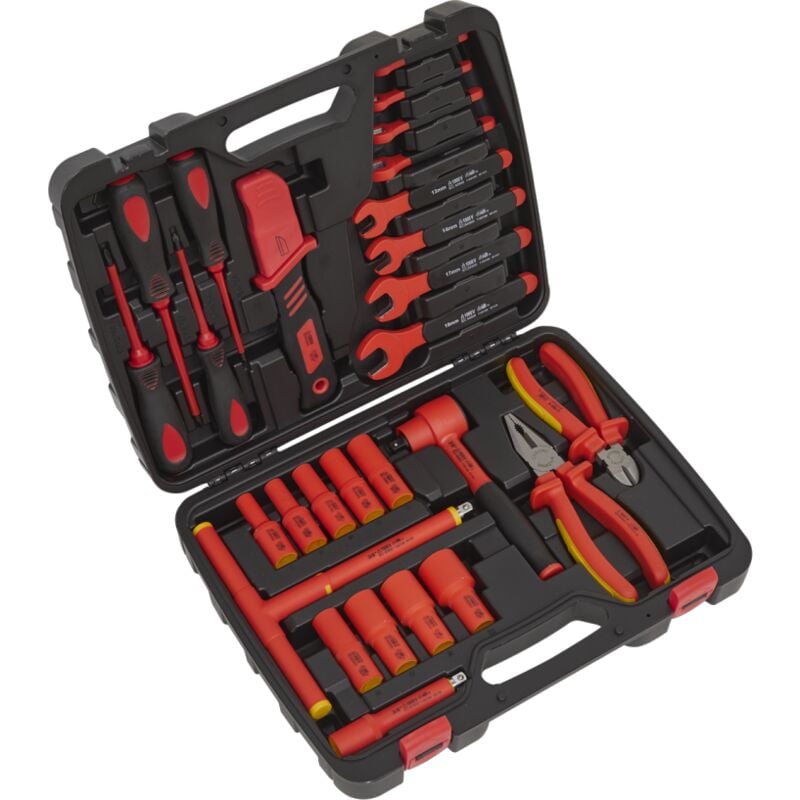 1000V Insulated Tool Kit27 Piece - vde Approved - Sealey