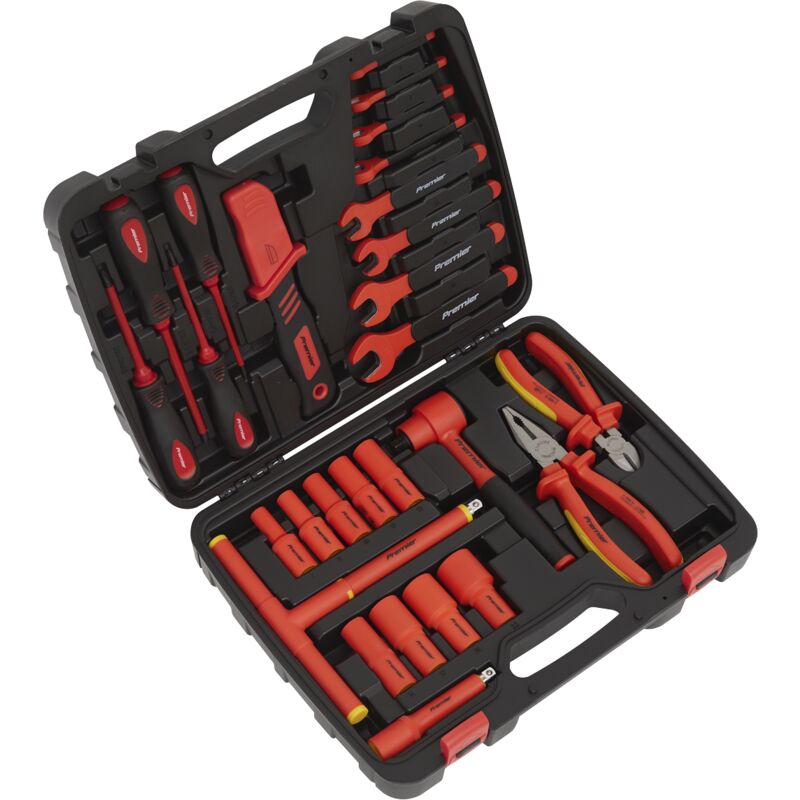 AK7945 Premier Insulated Tool Kit 1000V 27pc - vde Approved - Sealey