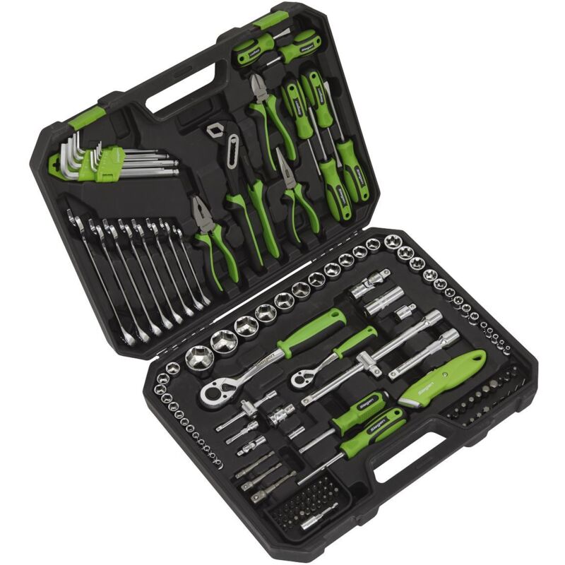 S01214 Siegen Mechanic's Tool Kit 135pc - Sealey