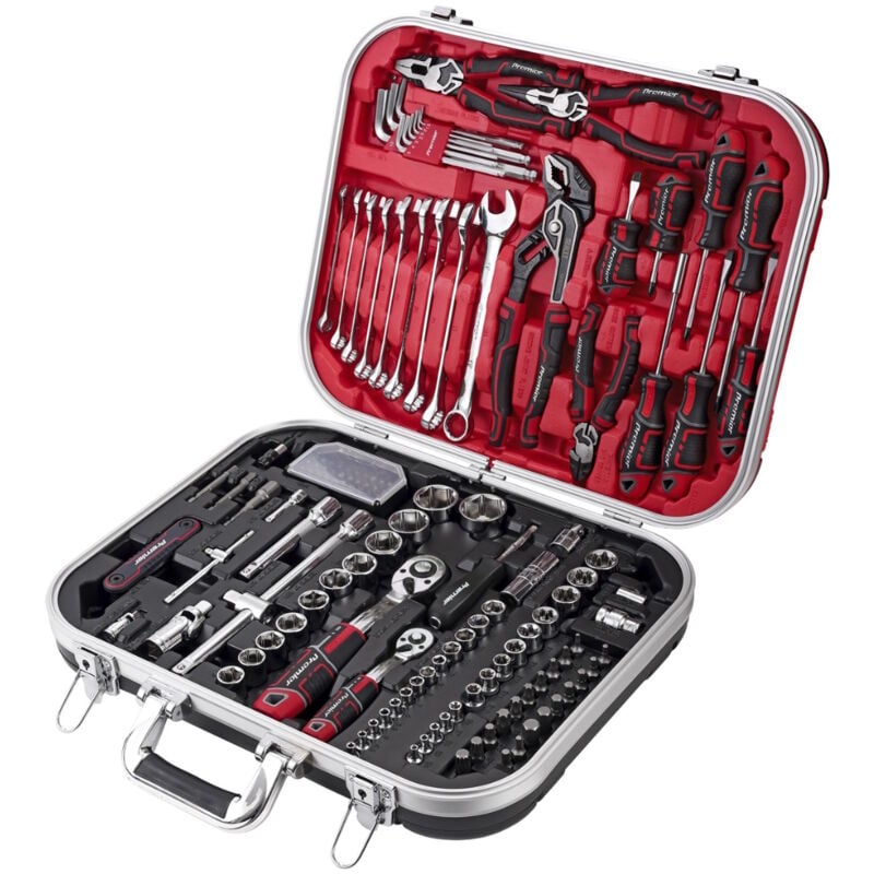 Premier AK7980 - 144 Piece Mechanics Tool Kit in Storage Case - Sealey