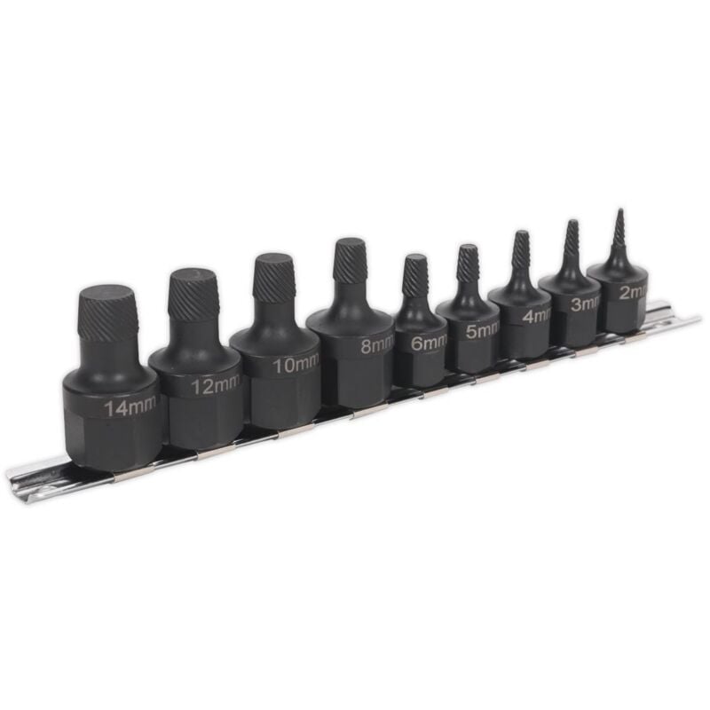 Sealey - AK7222 Stud Extractor Set 9pc