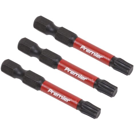 Sealey AK8245 Premier TRX-Star Impact Power Tool Bits T30 x 50mm 3pc