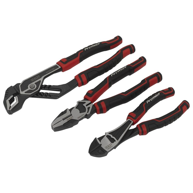 Sealey - Pliers Set High Leverage 3 Piece