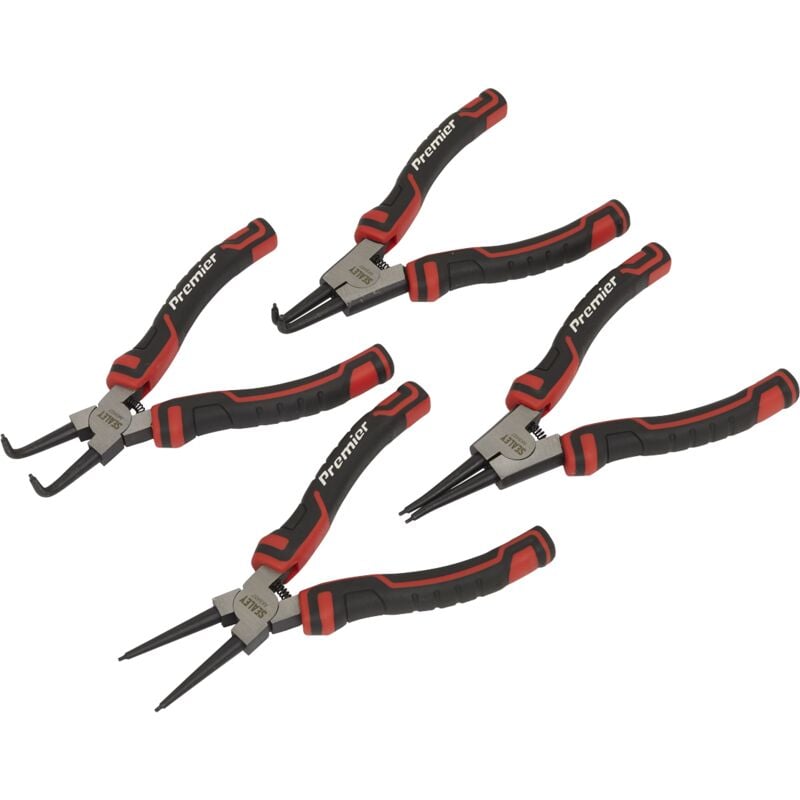 Sealey - AK8457 Premier Circlip Pliers Set 180mm 4pc