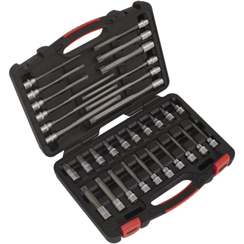 Sealey - TRX-Star Socket Bit Set32 Piece 3/8'Sq. Drive - Platinum Series