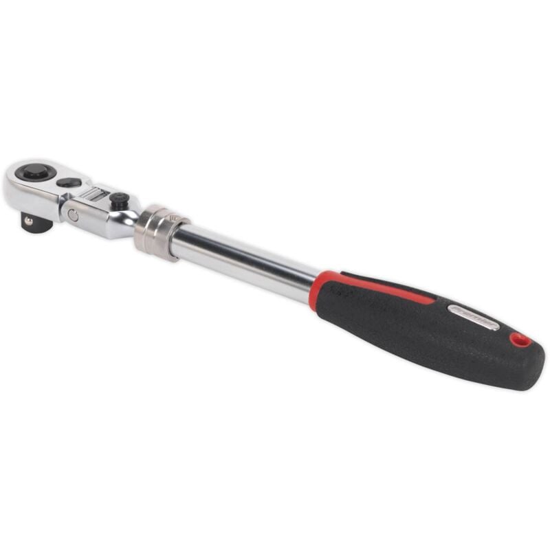 Sealey - AK8984 Premier Platinum Locking Flexi-Head Extendable Ratchet Wrench 1/2'Sq Drive