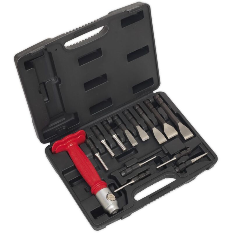 Sealey - AK9215 Premier Interchangeable Punch & Chisel Set 13pc