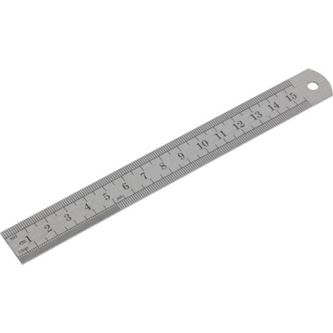 Sealey AK9640 Stainless Steel Rule 6"" (150mm)