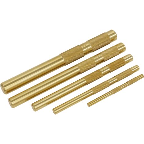 Sealey AKB05 Brass Punch Set 5pc