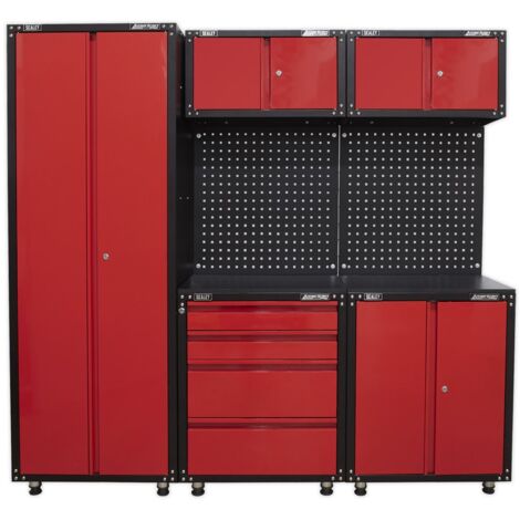 Sealey American PRO&reg Modular Storage System 2.0m APMS80COMBO3