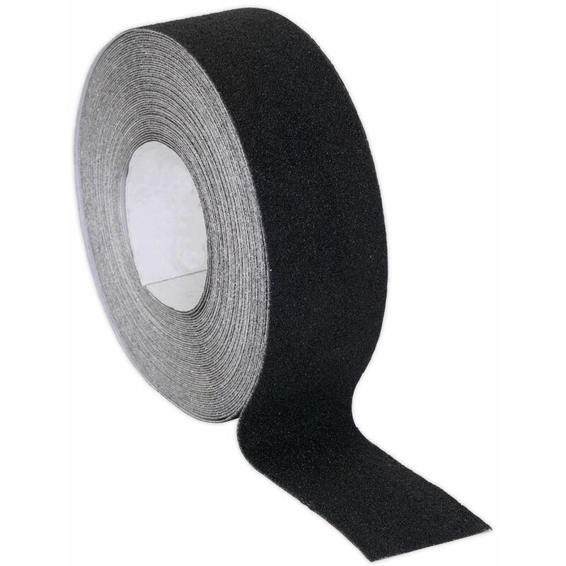 ANTB18 Anti-Slip Tape Self-Adhesive Black 50mm x 18m - Sealey
