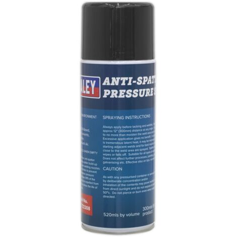 Sealey Anti-Spatter Pressure Spray 300ml MIG/722308