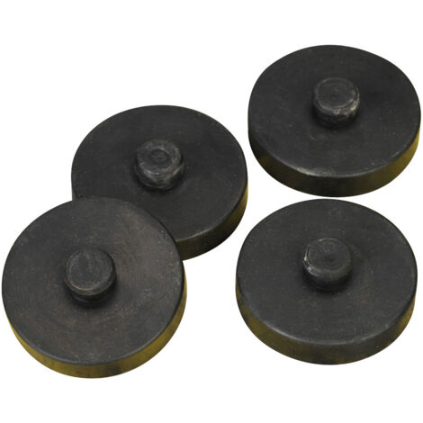 Sealey Anti-Vibration Foot Kit 4pc COMPKIT4
