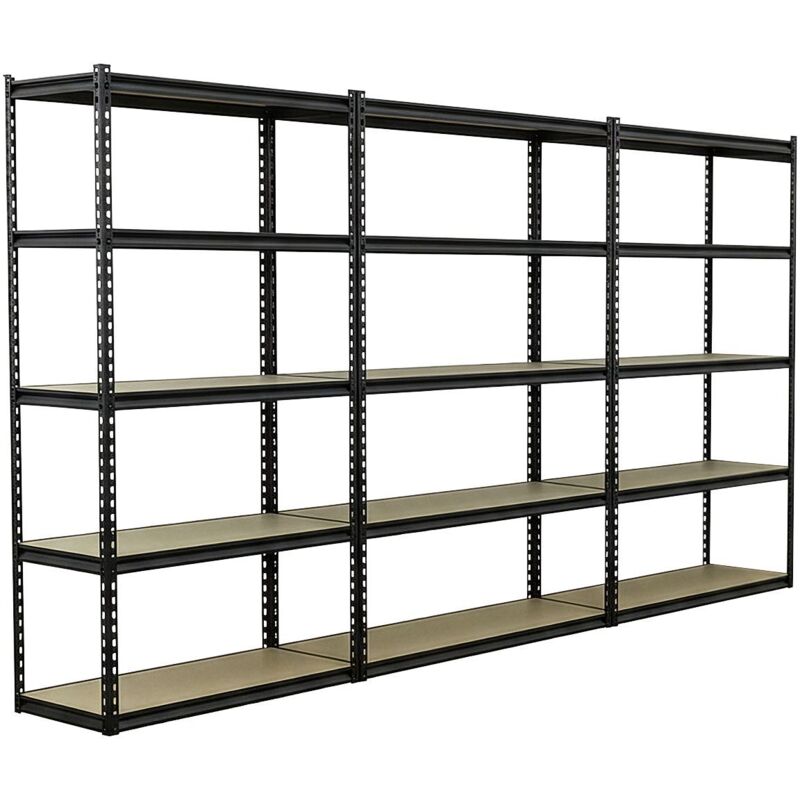 Sealey AP1200RCOMBO1 Racking Unit 5 Shelves 220kg Capacity Per Level -Set of 3