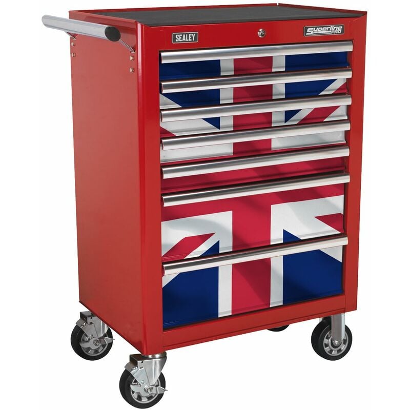 Sealey - Union Jack Graphics 7 Drawer Rollcab Kit AP26479TUJ