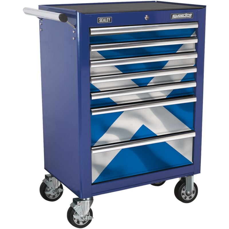 Scotland Graphics 7 Drawer Rollcab Kit - Sealey