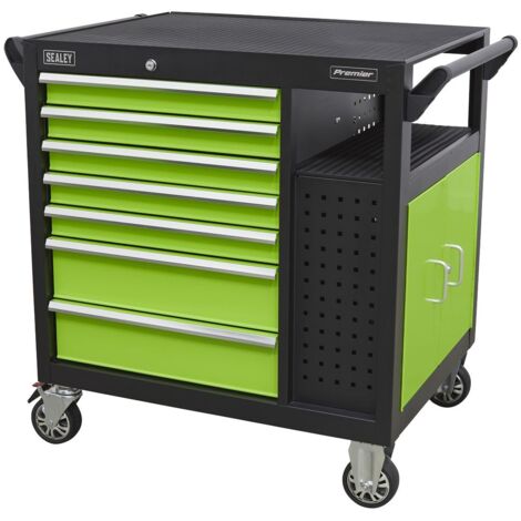 Sealey AP36MWS Premier™ Mobile Workstation with 7 Drawers & Cupboard 920mm