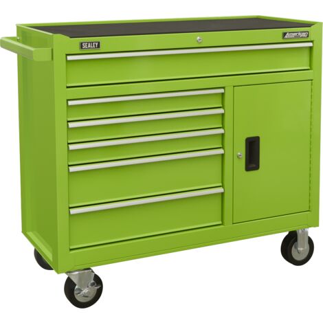 Sealey AP4106HV American PRO® Rollcab 6 Drawer - Green