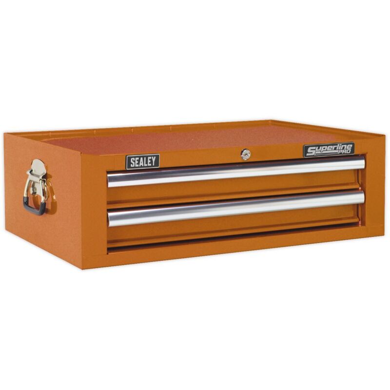 Sealey - AP26029TO Superline pro Mid-Box Tool Chest 2 Drawer - Orange