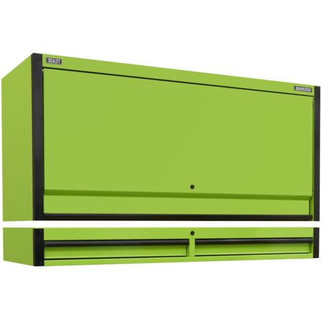 Sealey AP6103BE Superline PRO Black Edition Top Hutch & 2 Drawer Riser 1549mm