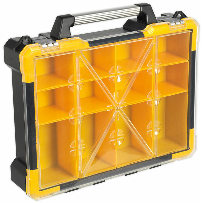 Sealey - APAS12R Parts Storage Case with 12 Removable Compartments