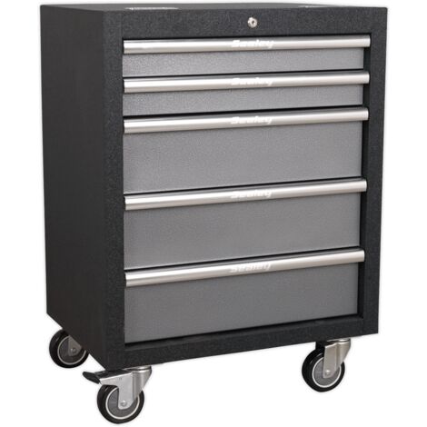 Sealey Apms58 Modular 5 Drawer Mobile Cabinet 650mm