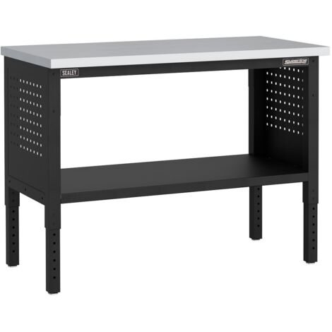 Sealey APMWB50SS Superline PRO Modular Adjustable Height Workbench with Stainless Steel Worktop 1265mm
