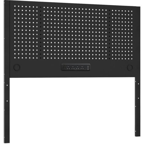 Sealey APMWB60PB Superline PRO Modular Pegboard Back Panel with Power Bar 1500mm