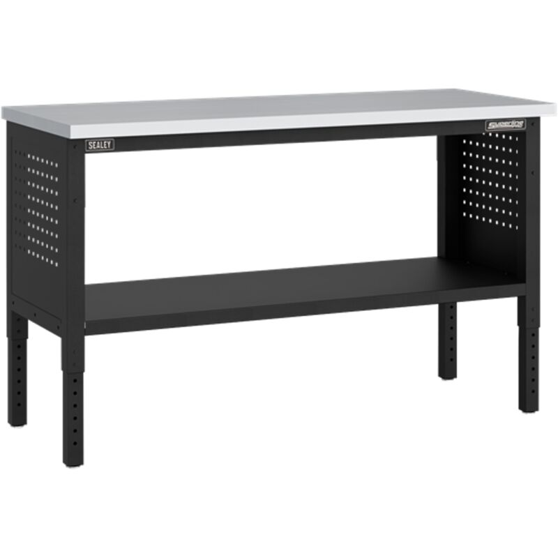 Sealey - APMWB60SS Superline pro Modular Workbench with Stainless Steel Worktop & Adjustable Height 1525mm