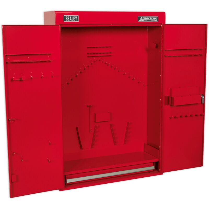 APW615 Wall Mounting Tool Cabinet with 1 Drawer - Sealey