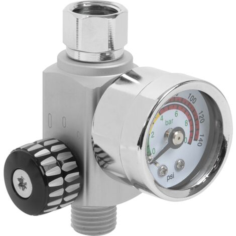 Sealey AR01 On-Gun Air Pressure Regulator/Gauge