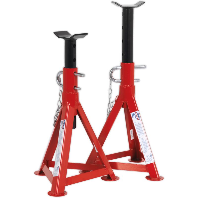 AS2500 Axle Stands (Pair) 2.5tonne Capacity per Stand - Sealey