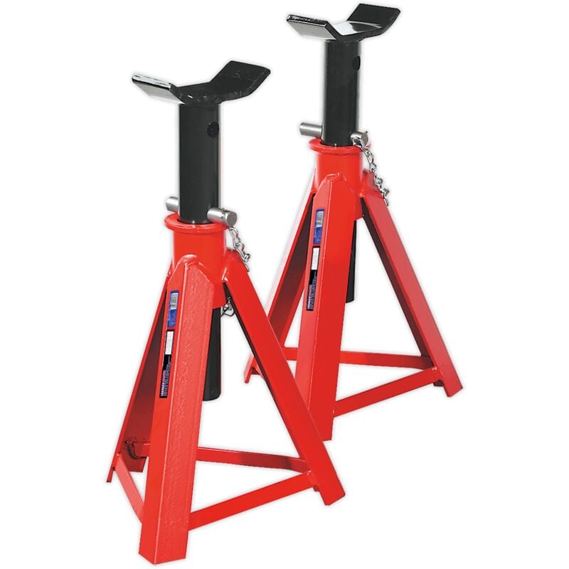 AS7500 Axle Stands (Pair) 7.5tonne Capacity per Stand - Sealey