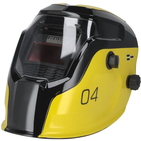 Sealey Auto Darkening Welding Helmet Shade 9-13 - Yellow PWH4