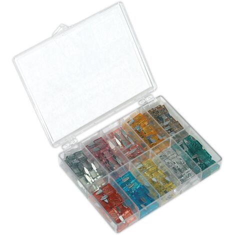 Sealey Automotive MINI Blade Fuse Assortment 100pc BCF100