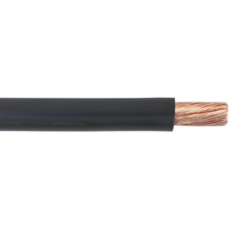 Sealey Automotive Starter Cable 196/0.40mm 25mm� 170A 10m Black AC25SQBK